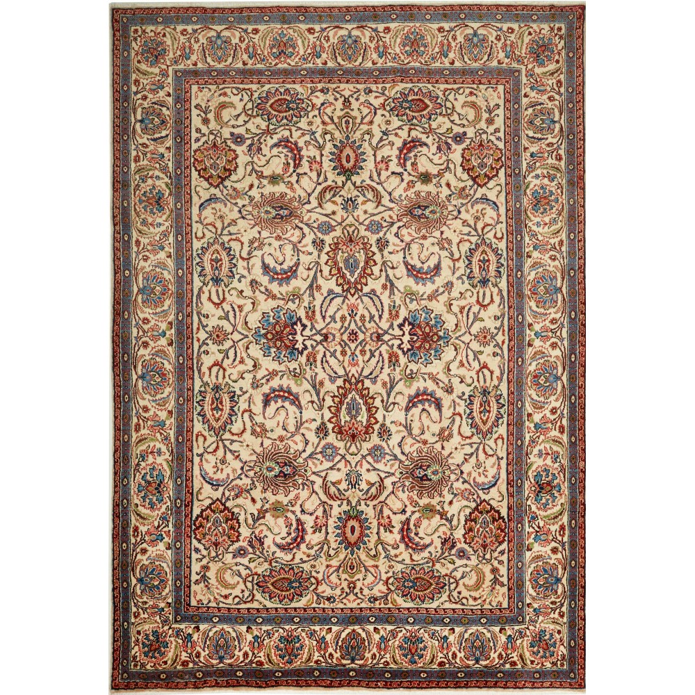 Tappeto Mashad Persia marrone 220x317 Tappeto Mashad Persia marrone 220x317