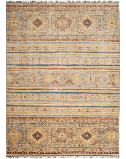 Tappeto Rubin Pakistan marrone grigio 169x234