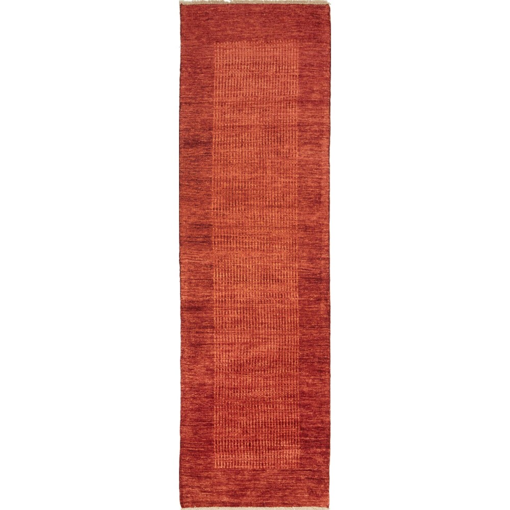 Tappeto Shayan Pakistan marrone arancione 73x254 Tappeto Shayan Pakistan marrone arancione 73x254
