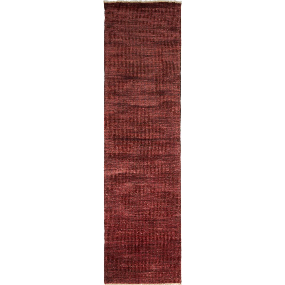 Tappeto Shayan Pakistan marrone bianco 75x199 Tappeto Shayan Pakistan marrone bianco 75x199