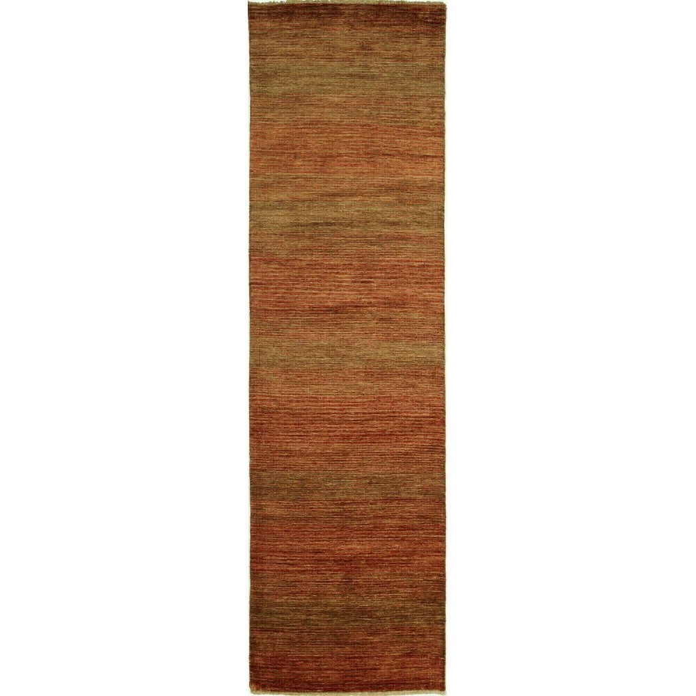 Tappeto Shayan Pakistan marrone bianco 77x411 Tappeto Shayan Pakistan marrone bianco 77x411