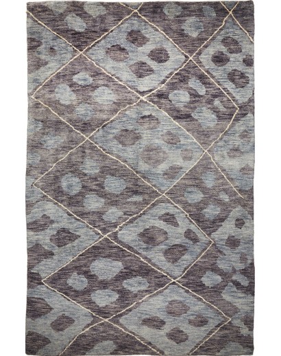 Tappeto Gabbeh Marrakech Pakistan bianco 201x309