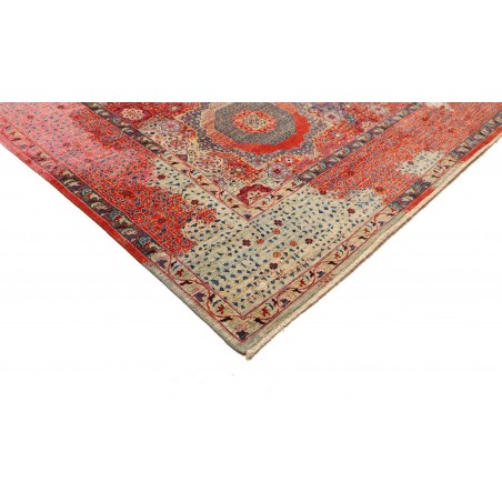 Tappeto Mamlouk Pakistan rosso marrone 302x420