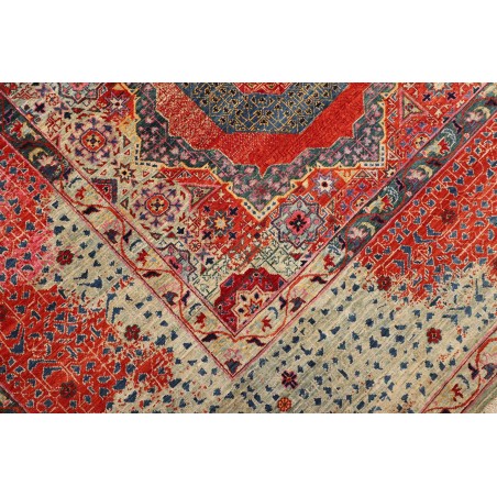 Tappeto Mamlouk Pakistan rosso marrone 302x420