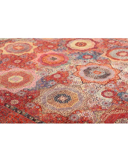 Tappeto Mamlouk Pakistan rosso marrone 302x420