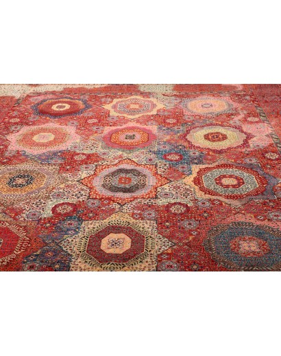 Tappeto Mamlouk Pakistan rosso marrone 302x420