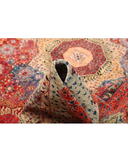 Tappeto Mamlouk Pakistan rosso marrone 302x420