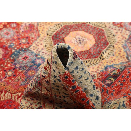 Tappeto Mamlouk Pakistan rosso marrone 302x420