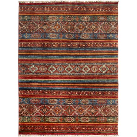 Tappeto Samarkand Pakistan marrone arancione 179x237