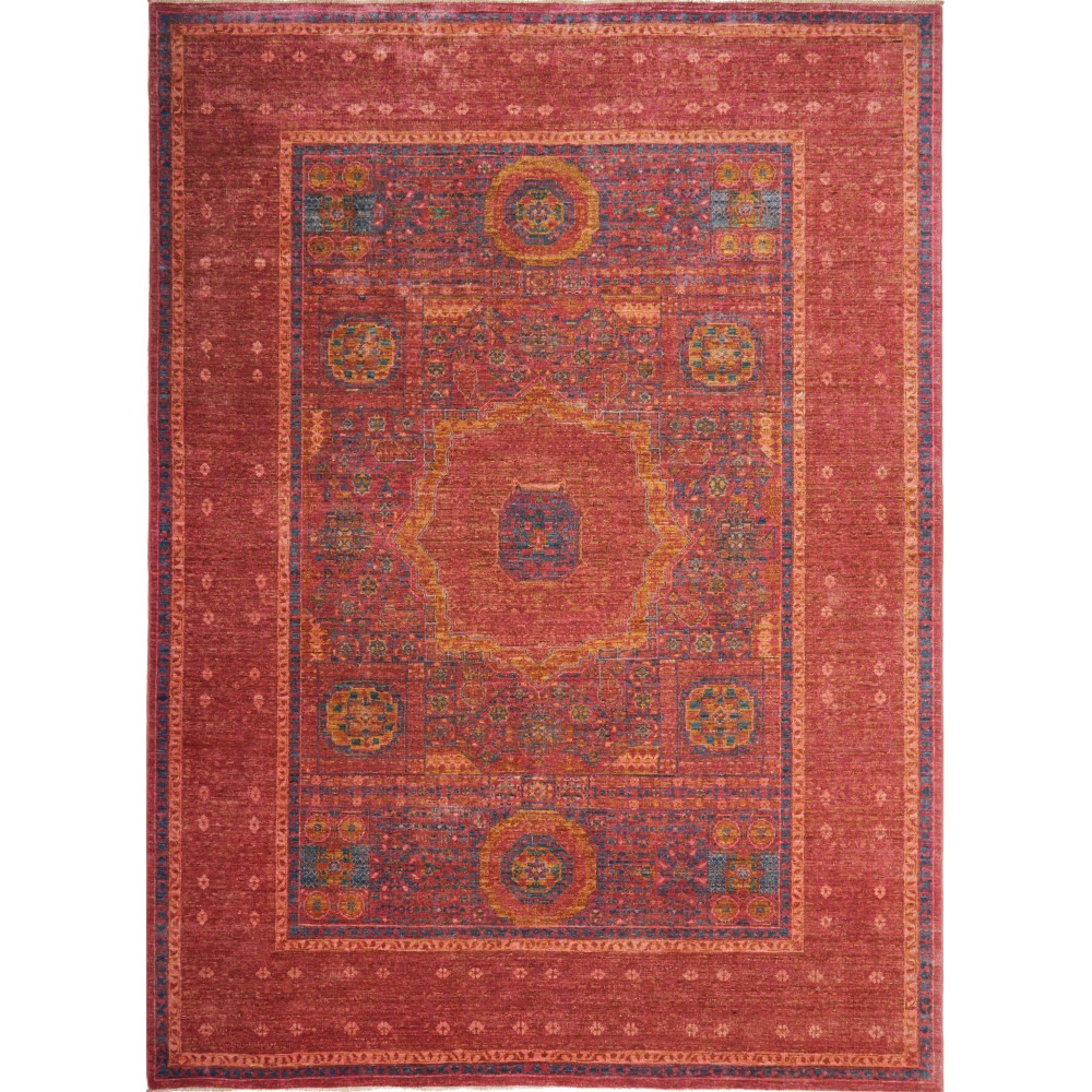 Tappeto Mamlouk Pakistan marrone grigio 174x240 Tappeto Mamlouk Pakistan marrone grigio 174x240