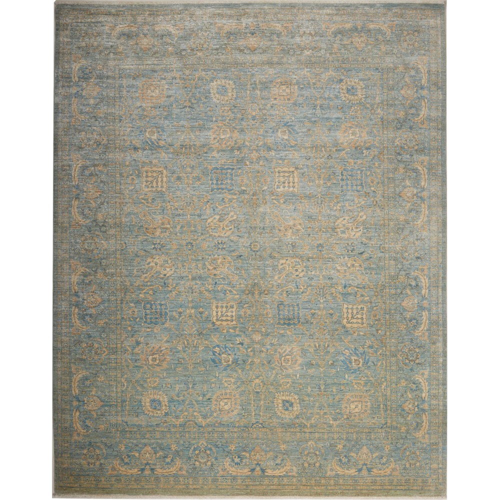 Tappeto Zigler Extra Fine Pakistan bianco azzurro 238x295 Tappeto Zigler Extra Fine Pakistan bianco azzurro 238x295