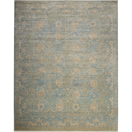 Tappeto Zigler Extra Fine Pakistan bianco azzurro 238x295