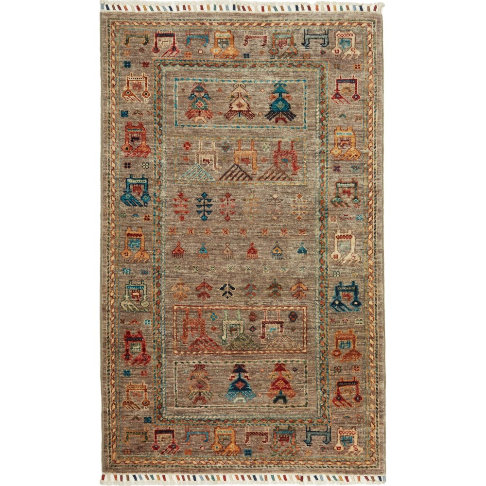 Tappeto Rubin Pakistan bianco 80x131 Tappeto Rubin Pakistan bianco 80x131