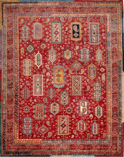 Tappeto Tribal Pakistan marrone 248x309