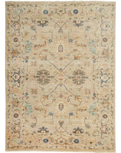 Tappeto Zigler Fine Pakistan marrone grigio 150x204