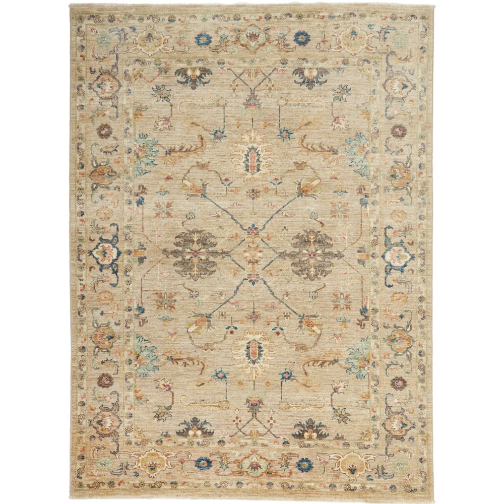 Tappeto Zigler Fine Pakistan marrone grigio 150x204