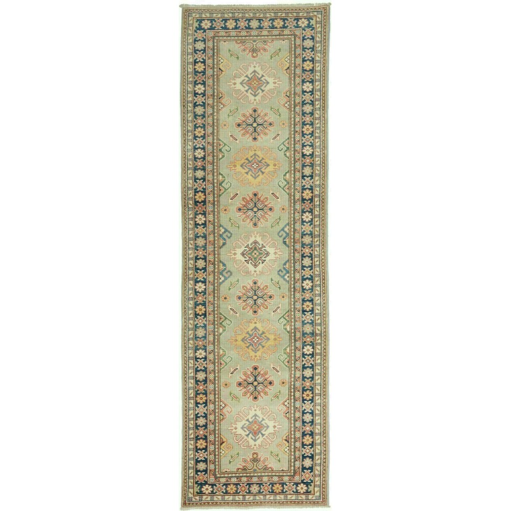 Tappeto Kazak Afghanistan marrone 85x295 Tappeto Kazak Afghanistan marrone 85x295