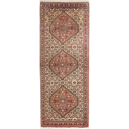 Tappeto Bidjar Persia azzurro arancione 63x158