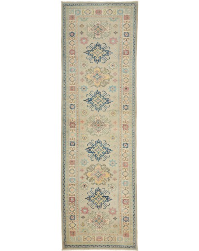 Tappeto Kazak Afghanistan marrone 83x292