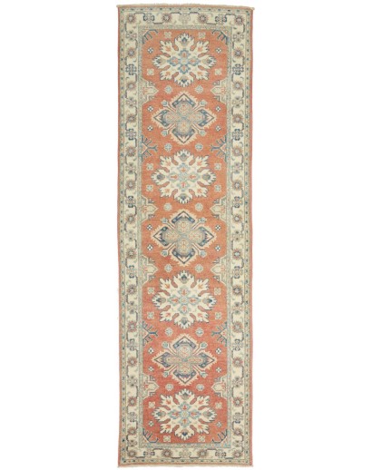 Tappeto Kazak Afghanistan marrone beige 84x293
