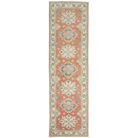 Tappeto Kazak Afghanistan marrone beige 84x293