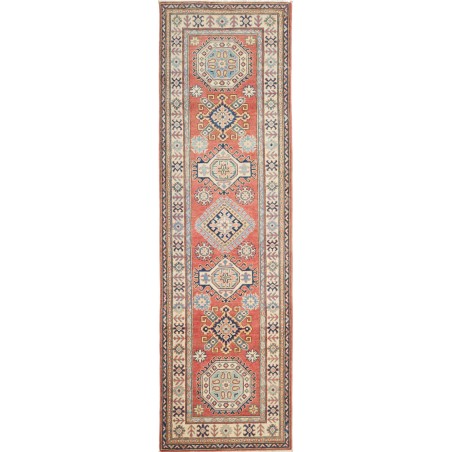 Tappeto Kazak Afghanistan marrone 80x289