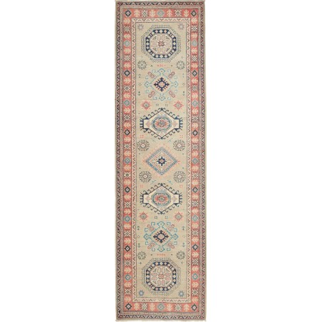 Tappeto Kazak Afghanistan marrone beige 83x300