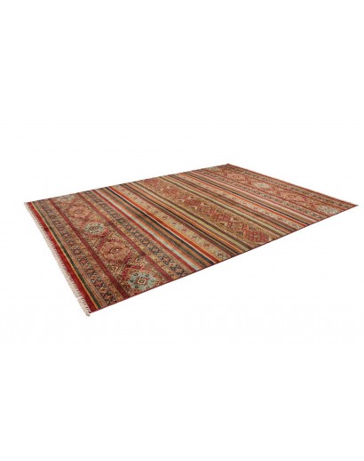 Tappeto Samarkand Pakistan rosso giallo 250x344