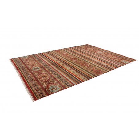 Tappeto Samarkand Pakistan rosso giallo 250x344