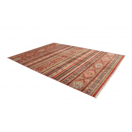 Tappeto Samarkand Pakistan rosso giallo 250x344