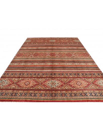 Tappeto Samarkand Pakistan rosso giallo 250x344