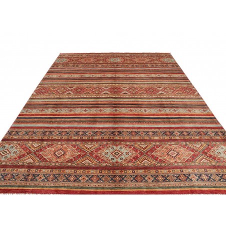 Tappeto Samarkand Pakistan rosso giallo 250x344