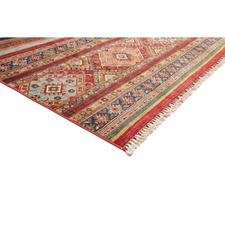 Tappeto Samarkand Pakistan rosso giallo 250x344