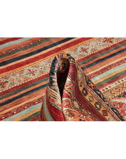 Tappeto Samarkand Pakistan rosso giallo 250x344