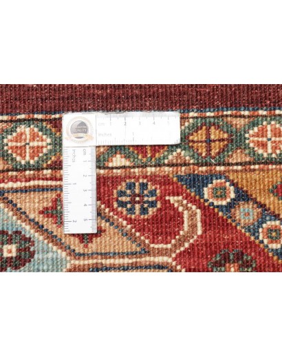 Tappeto Samarkand Pakistan rosso giallo 250x344