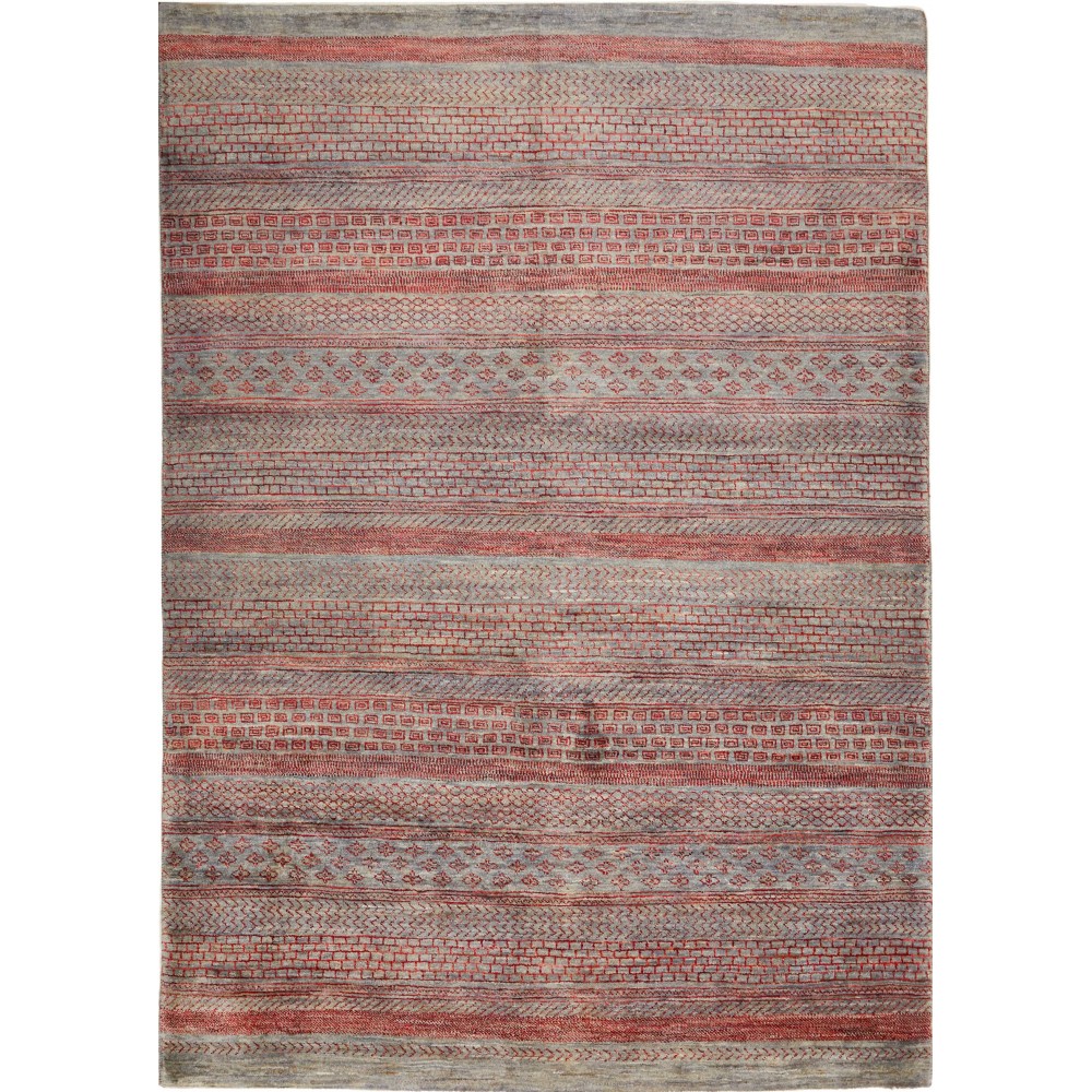 Tappeto Royal Gabbeh Pakistan marrone bianco 169x242 Tappeto Royal Gabbeh Pakistan marrone bianco 169x242