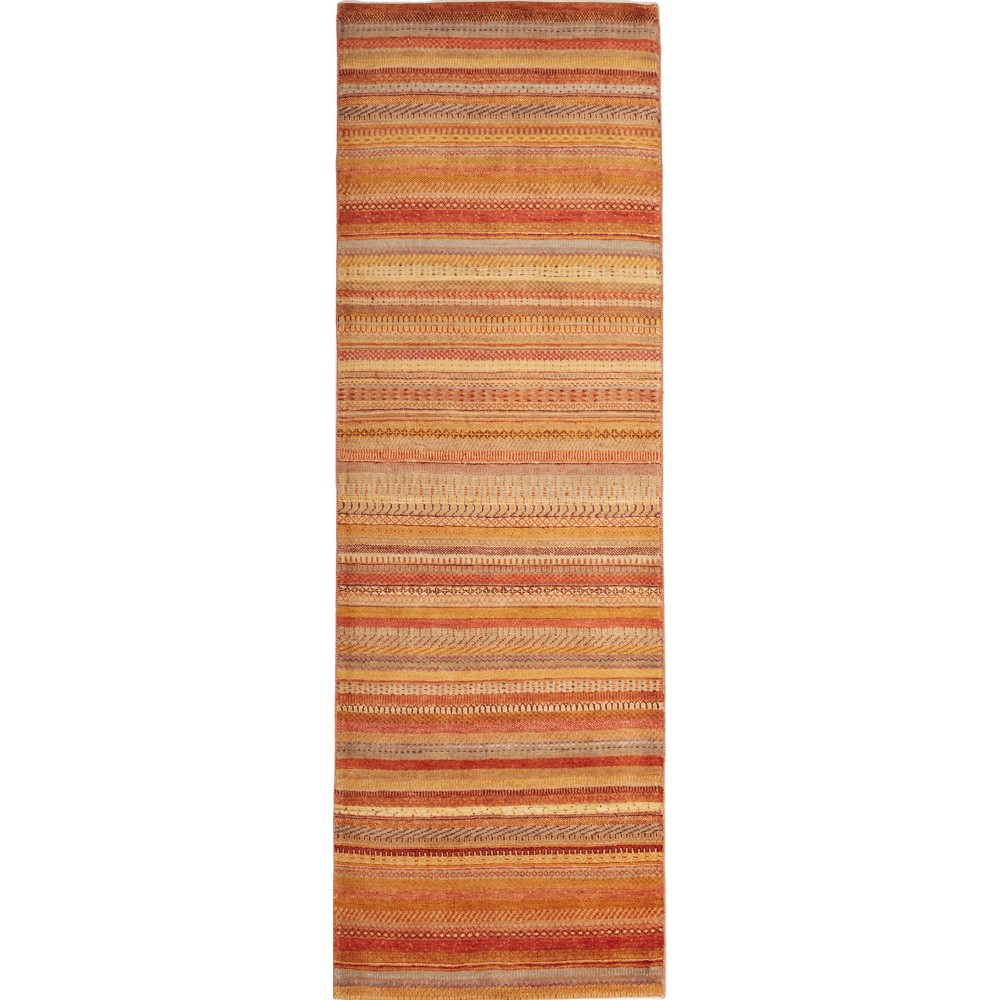 Tappeto Royal Gabbeh Pakistan arancione marrone 79x246
