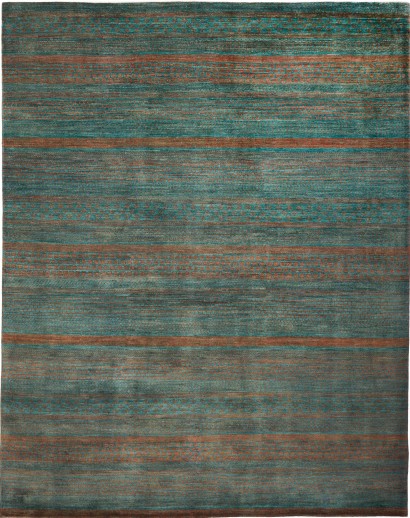 Tappeto Royal Gabbeh Pakistan azzurro marrone 246x314