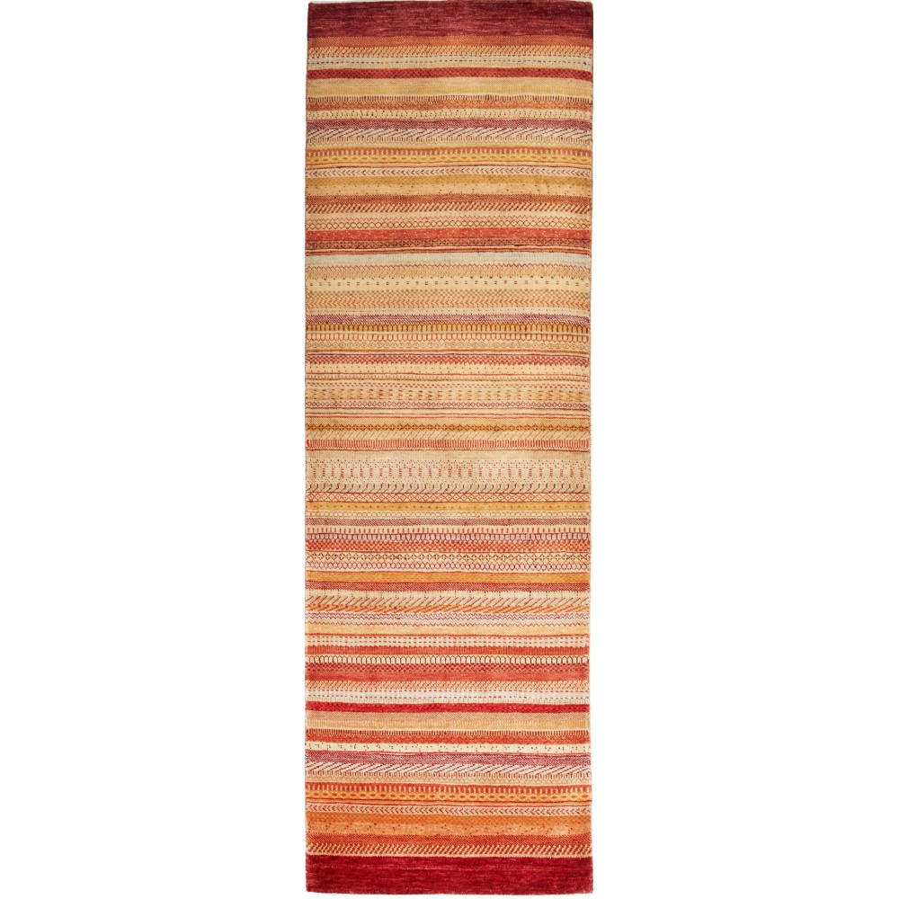 Tappeto Royal Gabbeh Pakistan arancione rosso 77x246