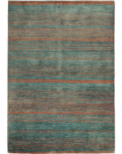 Tappeto Royal Gabbeh Pakistan azzurro rosso 156x221