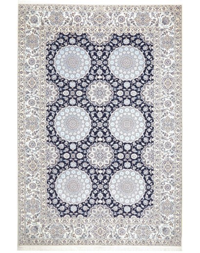 Tappeto Nain 6La Persia bianco grigio 213x312