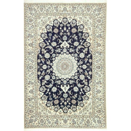 Tappeto Nain 6La Persia bianco grigio 152x231
