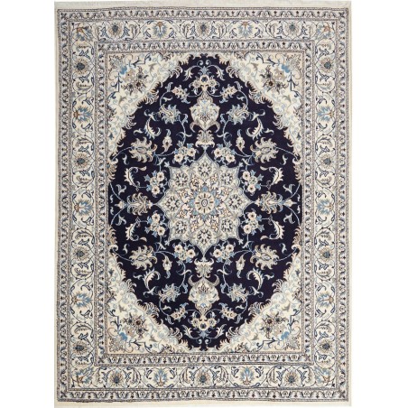 Tappeto Nain Kashmar Persia beige grigio 165x228
