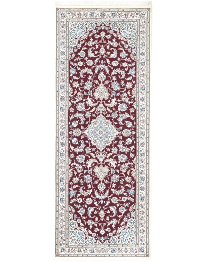 Tappeto Nain 6La Persia verde marrone 81x208