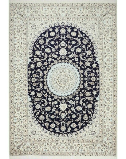 Tappeto Nain 6La Persia bianco 251x359