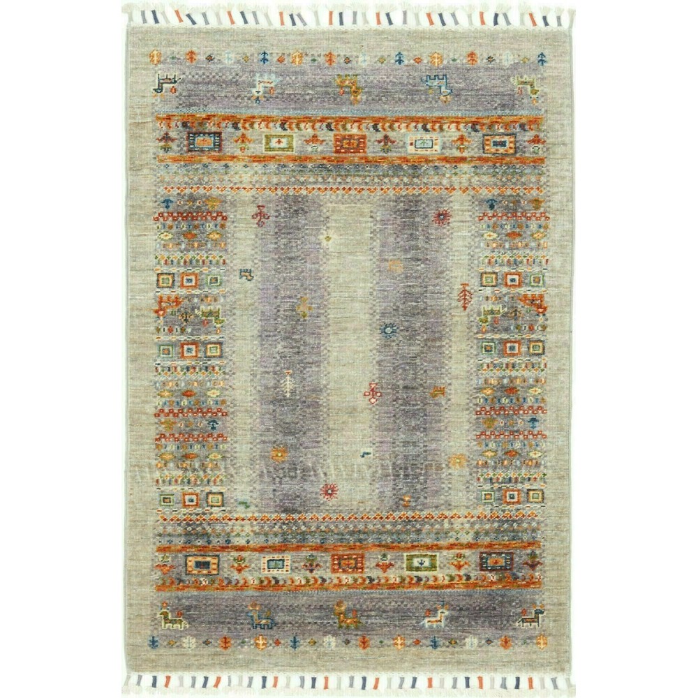 Tappeto Fun Collection Pakistan azzurro 81x120 Tappeto Fun Collection Pakistan azzurro 81x120
