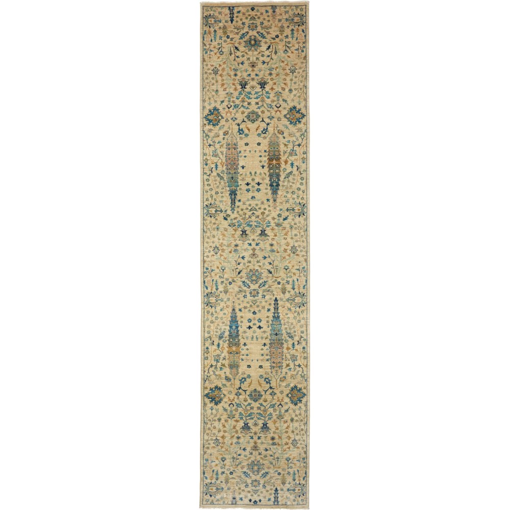Tappeto Shahi Fine Pakistan marrone 79x341 Tappeto Shahi Fine Pakistan marrone 79x341