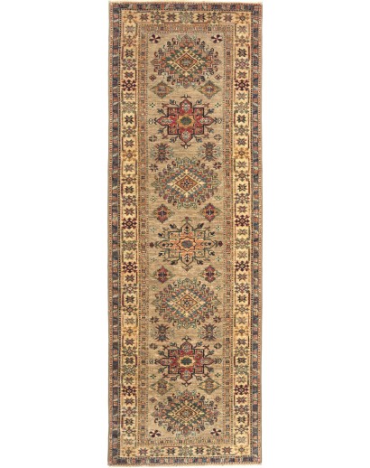 Tappeto Kazak Fine Pakistan marrone 83x256