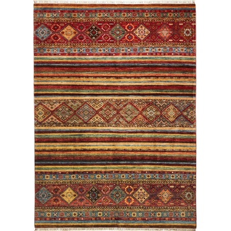 Tappeto Samarkand Pakistan marrone grigio 211x289