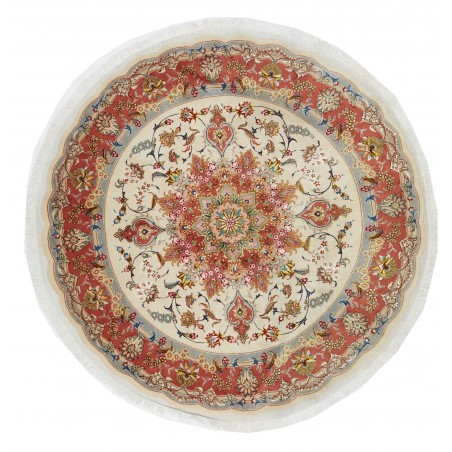 Tappeto Tabriz 50 Raj Persia beige 155x155